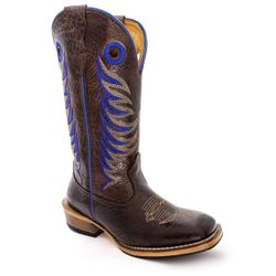 Bota Texana Maculina Couro Legítimo Bovino Elefant... - JM Country