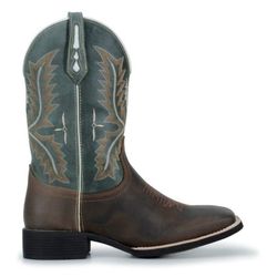 Bota Texana Masculina Cano Padrão Couro Legítimo M... - JM Country