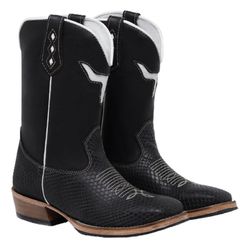 Bota Texana Masculina Cano Padrão Couro Legítimo C... - JM Country