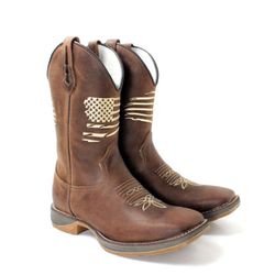 Bota Texana Masculina Couro Bovino Legítimo Mustan... - JM Country
