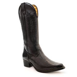 Bota Texana Feminina Country Couro Legítimo Bovino... - JM Country
