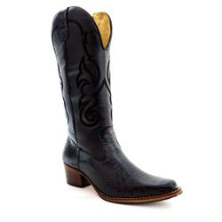 Bota Texana Feminina Country Couro Legítimo Bovino... - JM Country