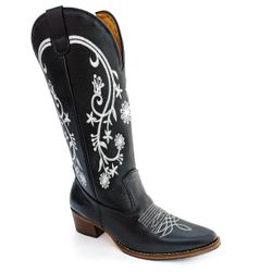 Bota Texana Feminina Country Couro Legítimo Bovino... - JM Country