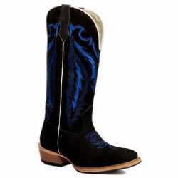 Bota Texana Masculina Bico Quadrado Couro Legítimo... - JM Country