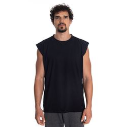 Regata Oversized Masculina Machão Preta - JOÃO RURAL