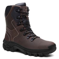 Bota Masculina Coturno em couro Athenas Café - John Cat