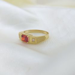 Anel de Formatura em Ouro 18k - AF2546 - Joias Ditalia