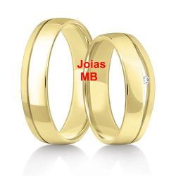 1089 - Alianças Clássicas SP - Joias MB 