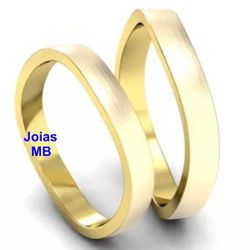 5968 - Alianças de Casamento Bahia - Joias MB Loja Oficial