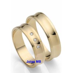 4508 - Alianças de Casamento Barra Mansa - Joias MB Loja Oficial