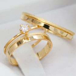 55290 - Alianças de Casamento Bom Despacho - 3mm - ❤️ Joias MB Loja Oficial