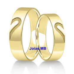 5960 - Alianças de Casamento Conceição do Araguaia - Joias MB Loja Oficial