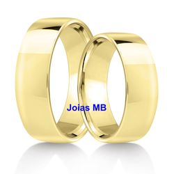 5402 - Alianças de Casamento Cristalina - Joias MB 