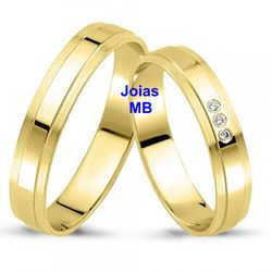 6010 - Alianças de Casamento Dinamarca - Joias MB 