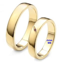 5860 - Alianças de Casamento Adelaide - Joias MB 