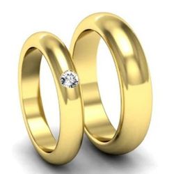 5912 - Alianças de Casamento Ananindeua - Joias MB Loja Oficial