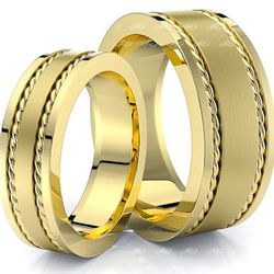 5497 - Alianças de Casamento Birmingham - Joias MB Loja Oficial