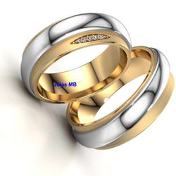 5315 - Alianças de Casamento Esteio - Joias MB Loja Oficial