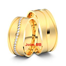 5555 - Alianças de Casamento Igarassu - Joias MB 