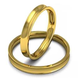6089 - Alianças de Casamento Jacarezinho - Joias MB Loja Oficial