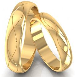 4784 - Alianças de Casamento Maringá - Joias MB Loja Oficial