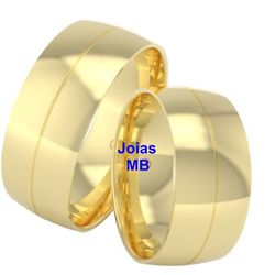 6051 - Alianças de Casamento Matão - Joias MB Loja Oficial