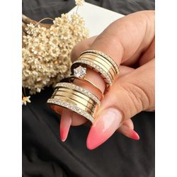 5282 - Alianças de Casamento Tanguá 10mm - Joias MB Loja Oficial