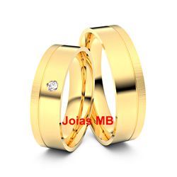 5561 - Alianças de Casamento Ipameri - Joias MB 