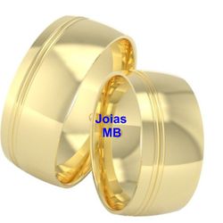 4613 - Alianças de Casamento Itanhaém - Joias MB Loja Oficial