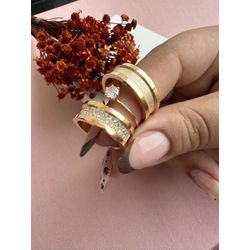 5965 - Alianças de Casamento Jequié 8mm - Joias MB Loja Oficial