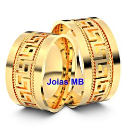 4507 - Alianças de Casamento Macaé - Joias MB 