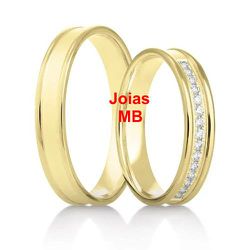 5948 - Alianças de Casamento Mato Grosso do Sul - Joias MB Loja Oficial