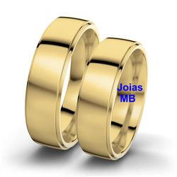 4509 - Alianças de Casamento Nilópolis - Joias MB l Loja Oficial