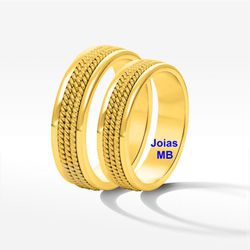 5563 - Alianças de Casamento Olímpia - Joias MB 