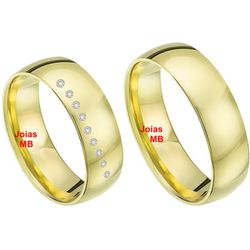 6009 - Alianças de Casamento Timon - Joias MB Loja Oficial