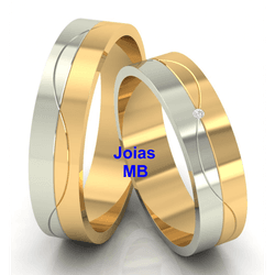  3772 - Alianças de Casamento Recanto das Emas - Joias MB Loja Oficial