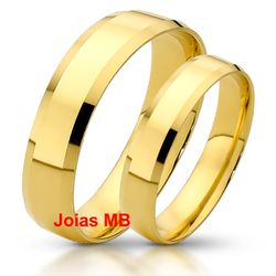 704 - Alianças de Casamento Cardiff - Joias MB Loja Oficial