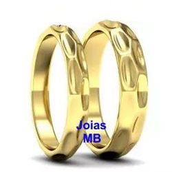 5958 - Alianças de Casamento Serra Talhada - Joias MB Loja Oficial