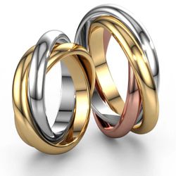 639 - Alianças de Casamento Charlotte - Joias MB