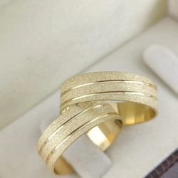 4553 - Alianças de Ouro Senador Canedo 6mm - Joias MB Loja Oficial