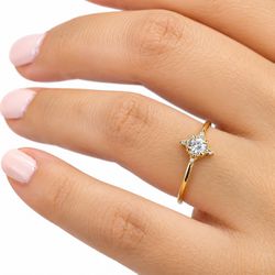 9223 - Anel de Noivado Shopping Bougainville - Joias MB Loja Oficial