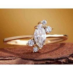 3390 - Anel de Noivado Indaiatuba Zircônias - Joias MB Loja Oficial