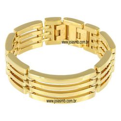 7842 - Bracelete de Ouro BH - Joias MB 