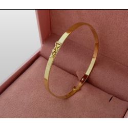 7821 - Bracelete de Ouro Florianópolis 3mm 21 cm - Joias MB Loja Oficial