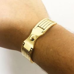 7861 - Bracelete de Ouro São Gonçalo - Joias MB 