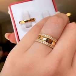 4683 - Trio de Alianças de Casamento Colniza 3mm - Joias MB Loja Oficial