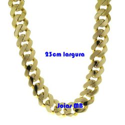 9527 - Corrente de Ouro Londrina 60 cm - Joias MB Loja Oficial