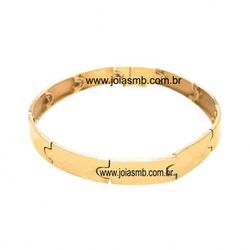 7837 - Bracelete de Ouro Salvador - Joias MB