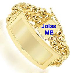 6998 - Pulseira de Ouro Cuiabá - Joias MB 
