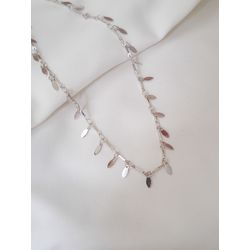 Colar Choker folhinhas - 196157 - 196681 - JOLIPOA SEMIJOIAS